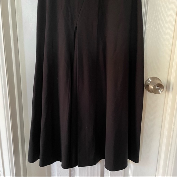 NWOT Anthropologie Maeve black ponte knit Amelia midi dress - Picture 9 of 11